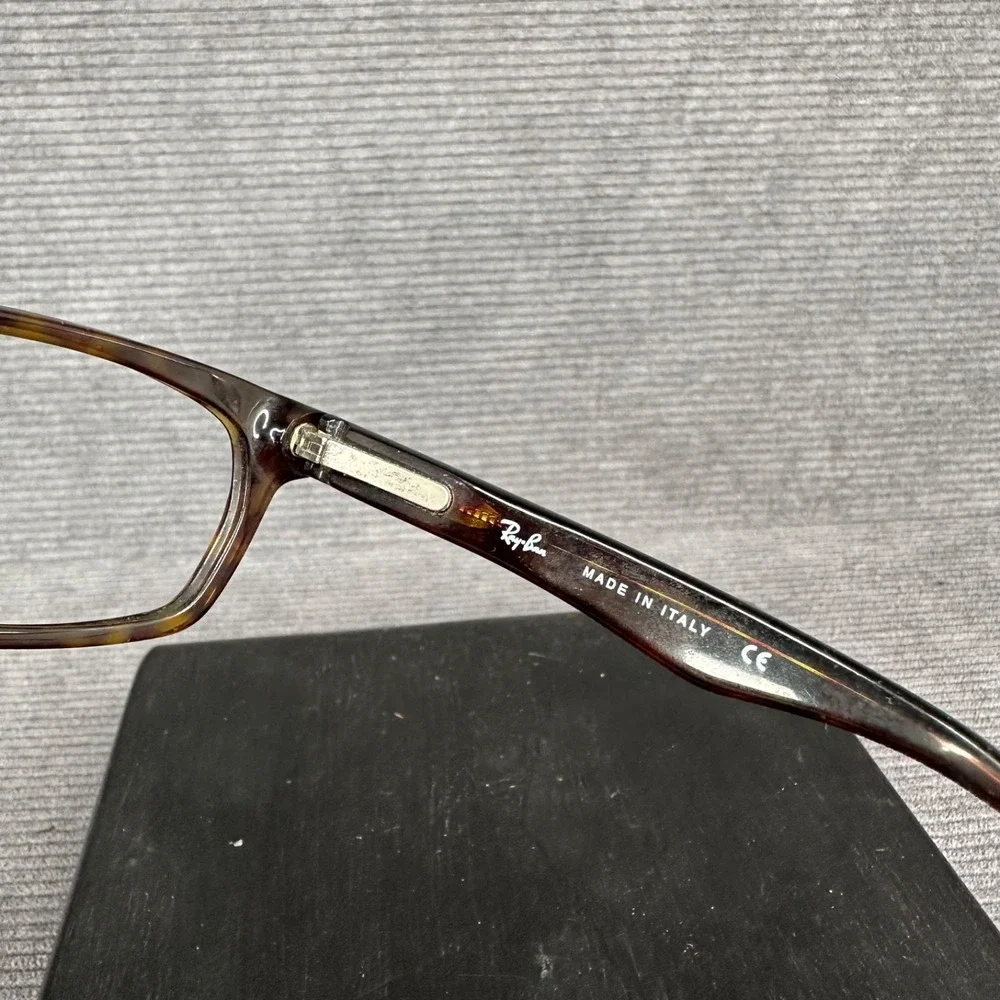 Ray-Ban RB5017 Eyeglass Frames Tortoise‎ Rectangular Italy 52-19-135 Y2K